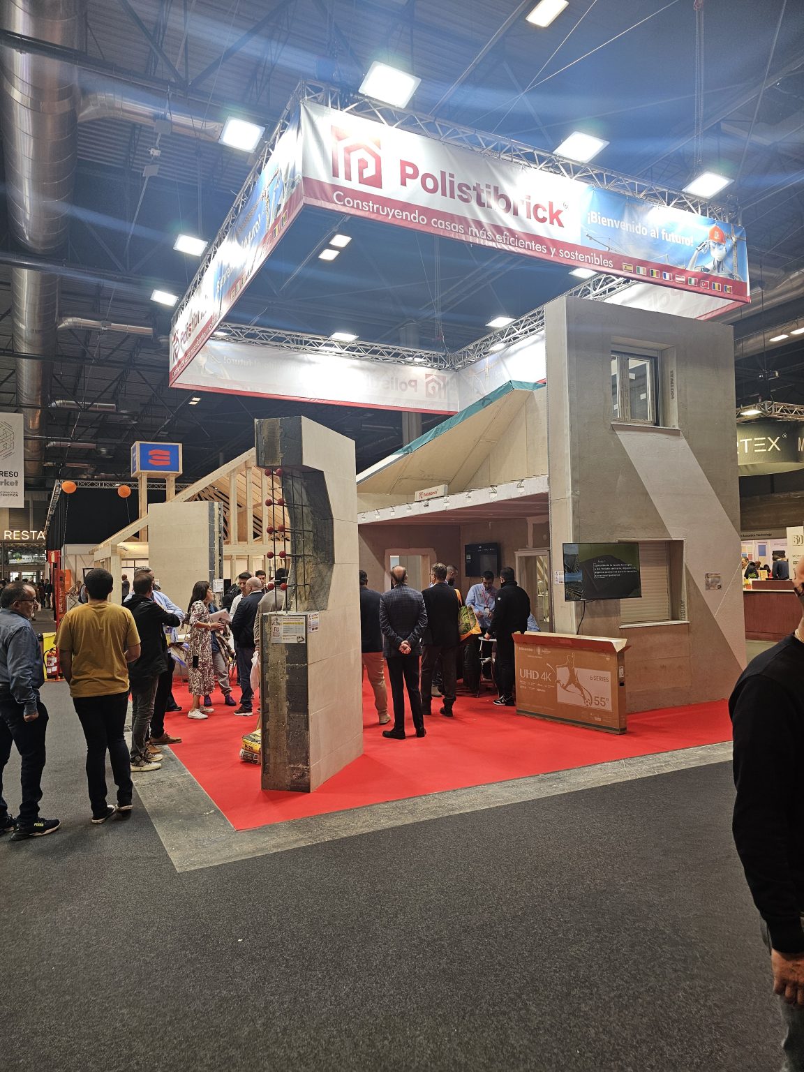 POLISTIBRICK conquista MADRID – Il futuro dell’edilizia è arrivato!
