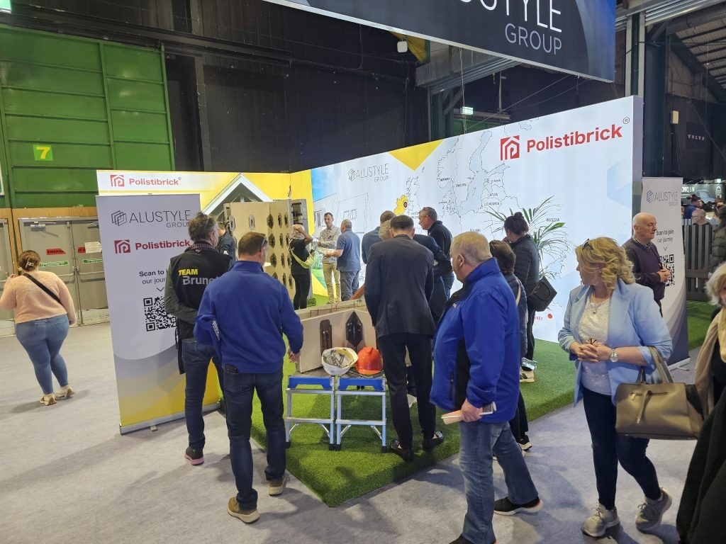 POLISTIBRICK – Innovazione ed Efficienza all’Ideal Home Show, IRLANDA – Edizione 2025