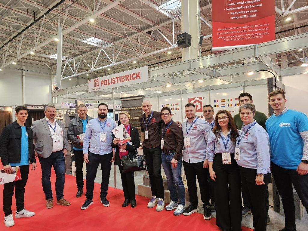 PARTECIPAZIONE DI POLISTIBRICK A CONSTRUCT-AMBIENT EXPO 2024 – L’Inizio di una Visione Costruttiva
